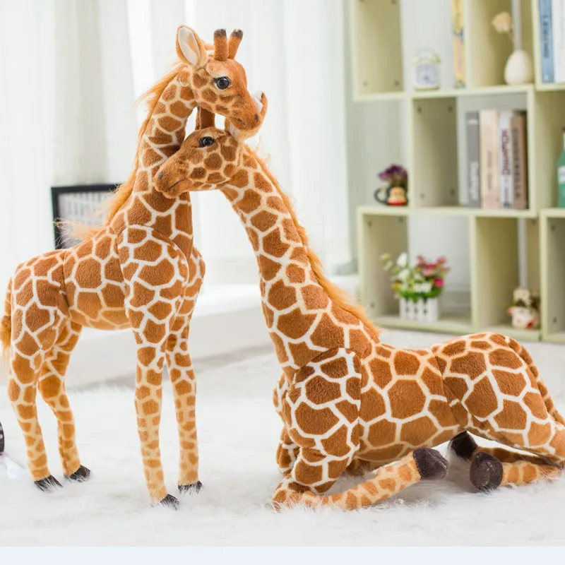 Juguete de peluche jirafa gigante suave – Regalo ideal para niños - imagen 3
