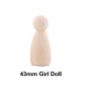 43mm Girl Doll