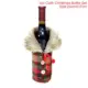Plaid wine cover