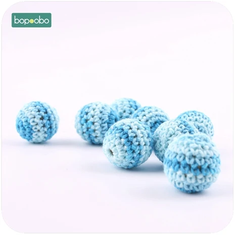 blue crochet