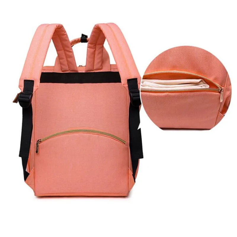 Heine, bolsa de pañales para bebés, mochila de gran capacidad para el cuidado del bebé, mochila para madre, organizador, bolsa de cambio de pañales de viaje impermeable, bolso - imagen 4