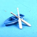 1 set Blue Boat