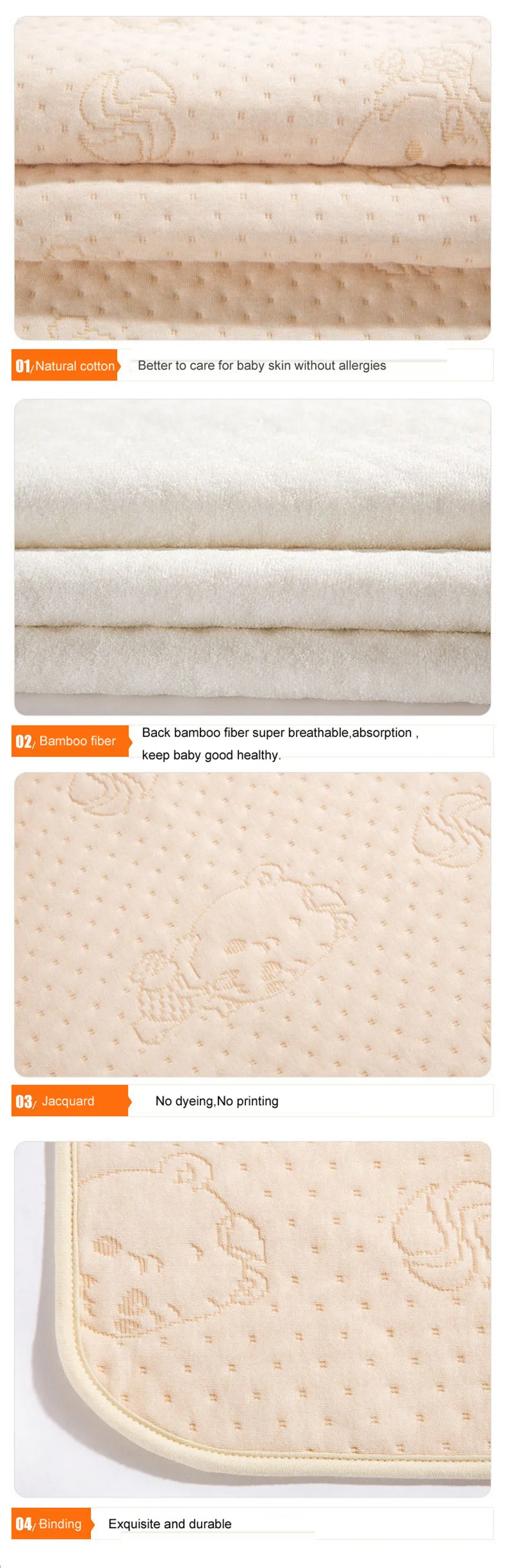 Almohadillas pañales - 4 capas