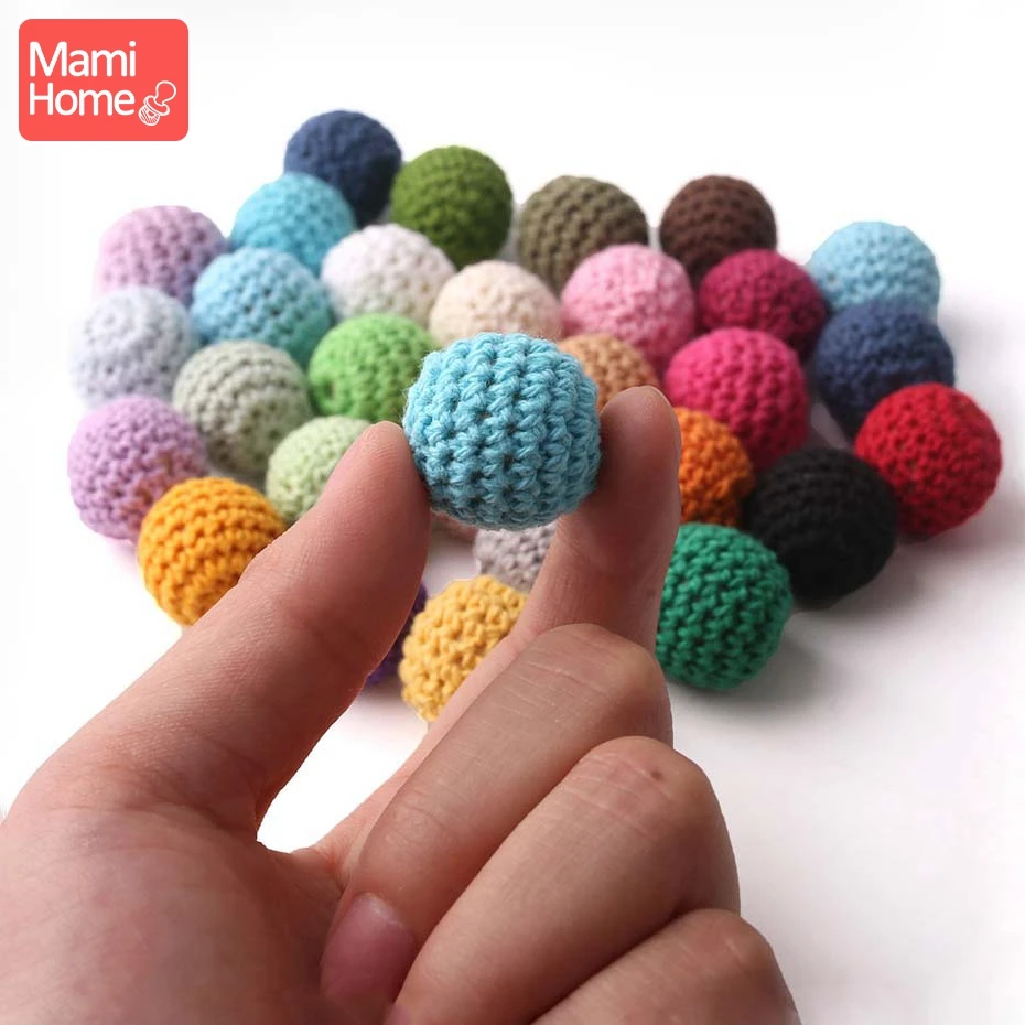Cuentas de madera para niños – Collares y pulseras de ganchillo - imagen 3