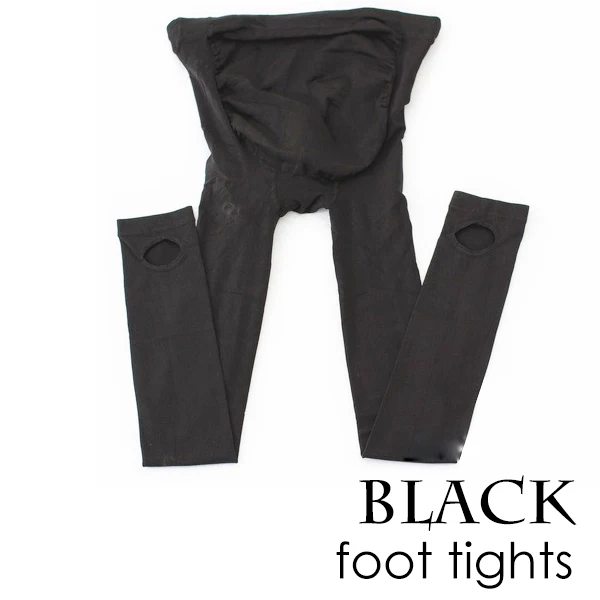 black foot tights