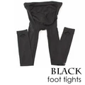 black foot tights