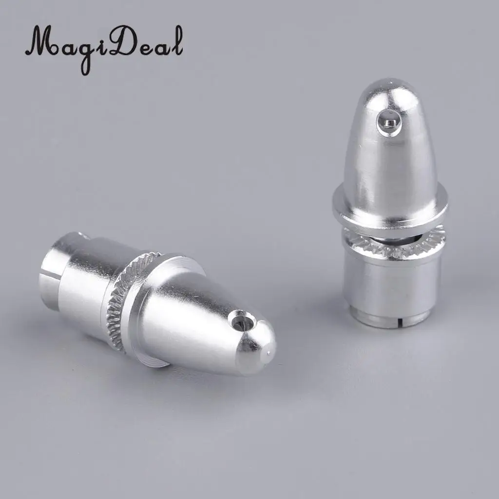 5pcs 3mm/3.17mm/4mm Aluminum Bullet Propeller Adapter Collet Holder for Brushless Motor Prop