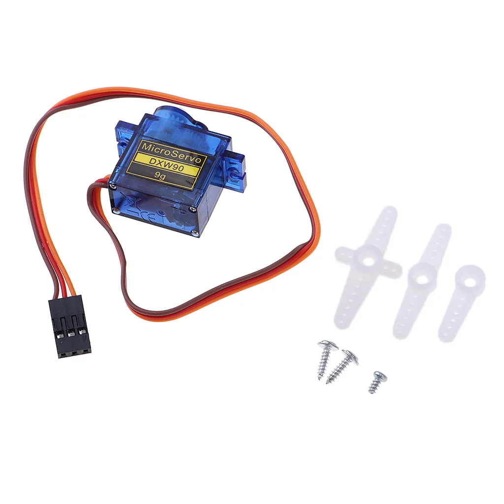 DXW90 9g Micro Servo Motor Kit para RC Robot brazo helicóptero avión