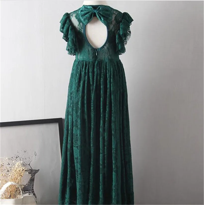 Vestido de encaje Hart para niñas – Princesa elegante con volantes