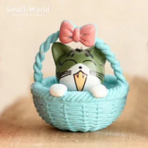 Blue Round Basket