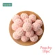 Peachy Crochet Beads