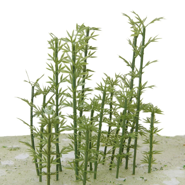 Pack of 100 Model Trees Landscape Bamboo Trees 4 Scale 1:75, 1:100,1:200 ,1/300