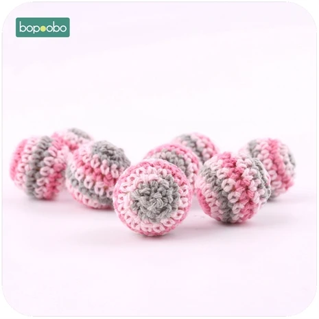 pink-gray crochet