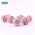 pink-gray crochet