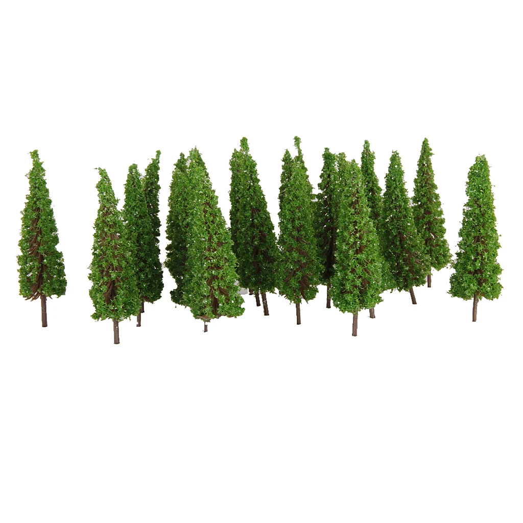 50 pcs Train Layout Model Tree 1:100 HO OO Scale Garden Wargame Diorama Scenery 50 pcs Train Layout Model Tree 1:100 HO OO Scale Garden Wargame Diorama Scenery