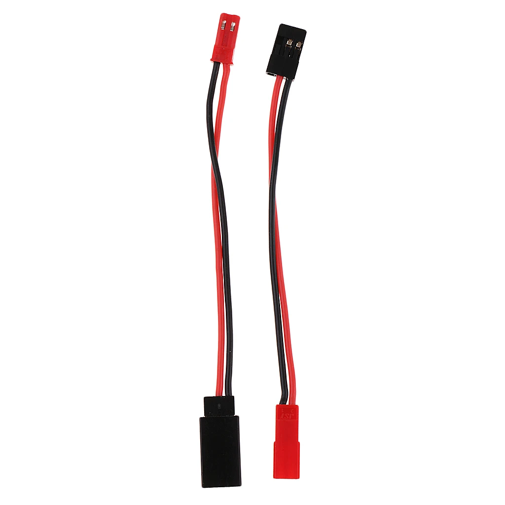 JST to JR Female/Male Servo Connector Adapter 120mm for RC Plane Helicopter