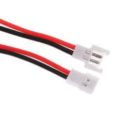 Macho-hembra 2 pines para batería LiPo 3,7V con cable – Juguete RC