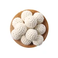 Beige Crochet Beads