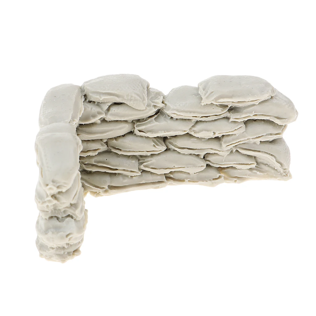 1/35 Resin Soldier Scenario Accessories Sandbag Walls Combination Resin Kit 1/35 Resin Soldier Scenario Accessories