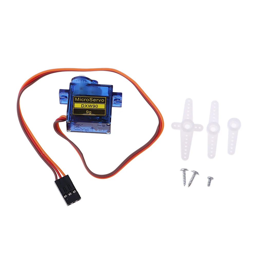 DXW90 9g Micro Servo Motor Kit para RC Robot brazo helicóptero avión - imagen 5