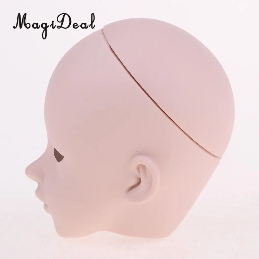 1/3 Scale BJD SD Head Sculpt Ball Jointed Dolls Head Model Body Parts DIY Custom for Night Lolita Dollfie DOD