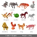 12 pcs  animals