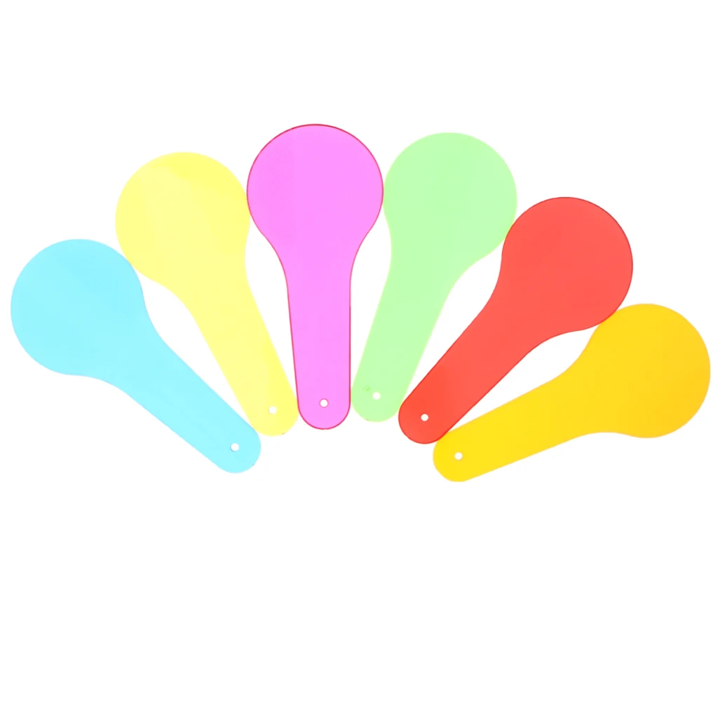 6 Colors Color Filter Boards Exploring Color Changing Kids Early Color Optics Learning Physics Toy