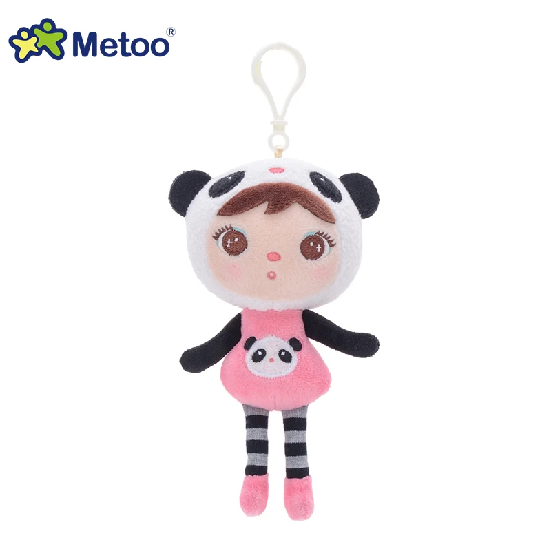 Metoo-muñeco de peluche, animales de peluche, juguetes suaves para bebés y niños, llavero con colgante de conejo Kawaii Mini Angela - imagen 5