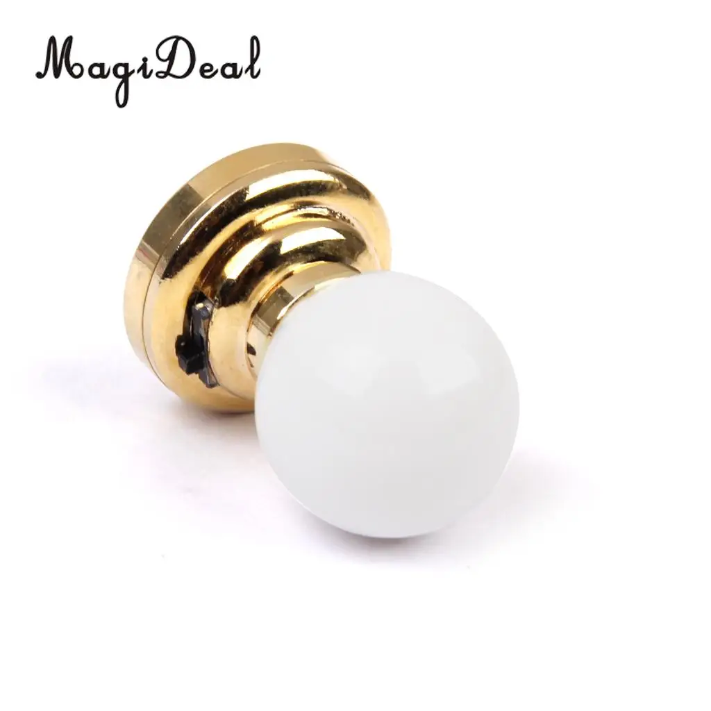 MagiDeal 1/12 Dollhouse Miniature Ball Shape Table Lamp LED Light for Livingroom Bedroom Bathroom Kitchen Kids Pretend Play Toy