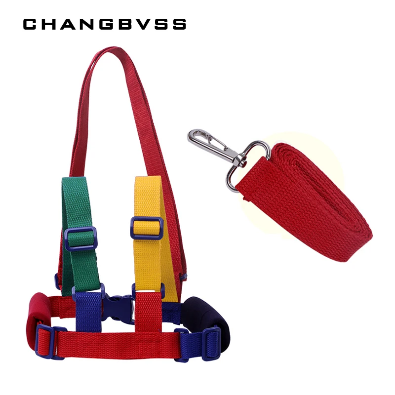 Correa de seguridad para niños al aire libre, arnés de calidad para caminar, 3 colores, Kinder tuigje