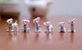 6pc Mini Spotted Dog