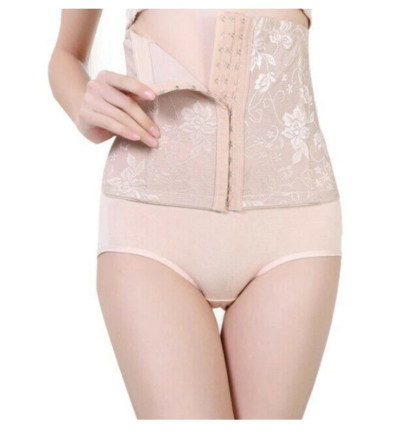 Faja abdominal maternity vista lateral con elástico suave