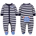 Blue stripe monster