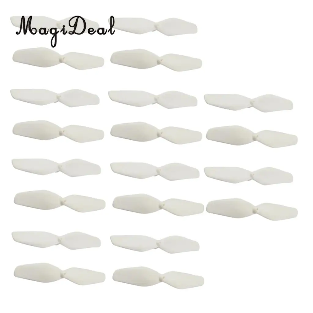 MagiDeal 20Pcs/Lot Propellers Prop CW CCW for SYMA X22 X22W X21 X21W RC Helicopter Quadcopter UAV Drone Spare Parts