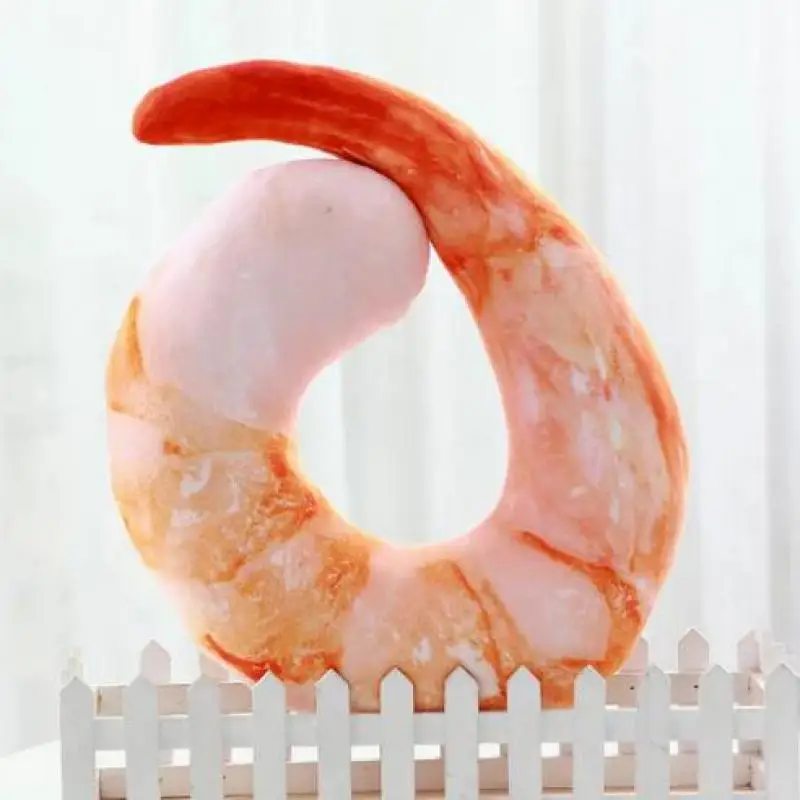 Peluche de langosta para niños con cuello en U – juguete tierno - imagen 2