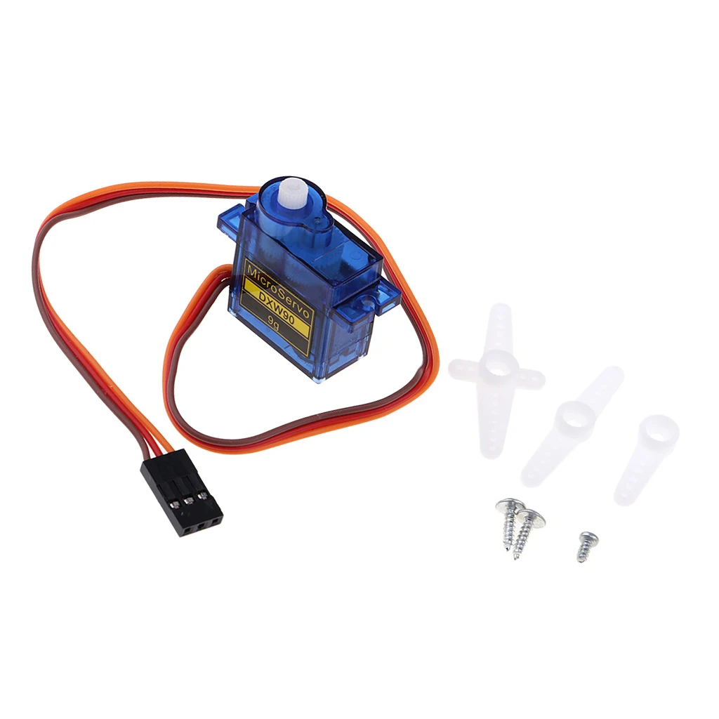 DXW90 9g Micro Servo Motor Kit para RC Robot brazo helicóptero avión - imagen 3