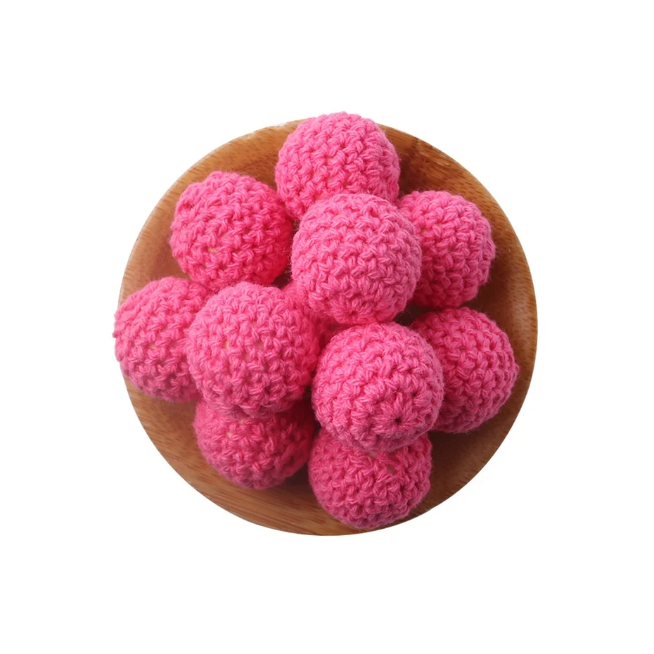 Hot pink Crochet