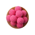 Hot pink Crochet