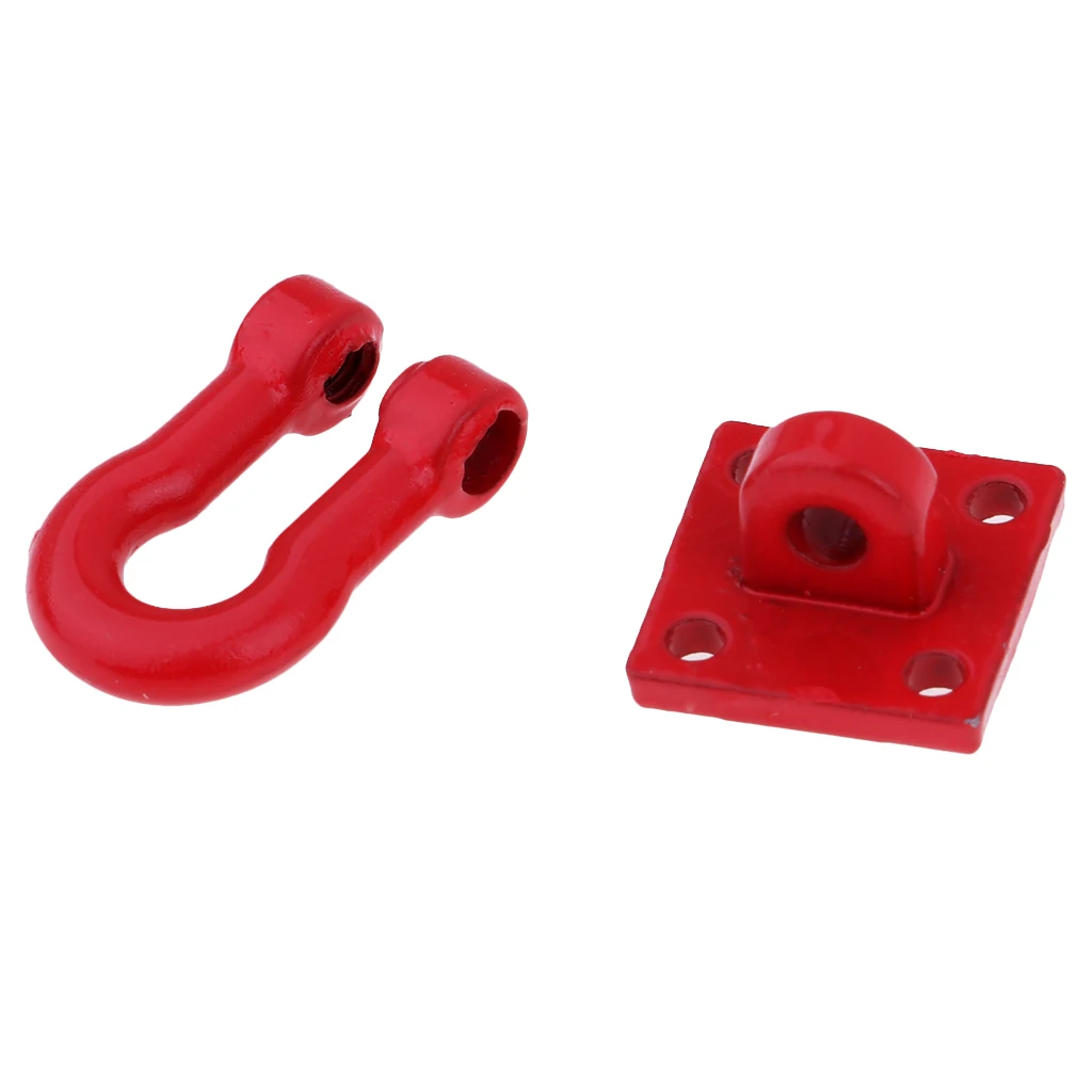 1/16 Scale RC Military Truck Car Model Tow Hook Shackle for WPL JJRC Q60 Q61