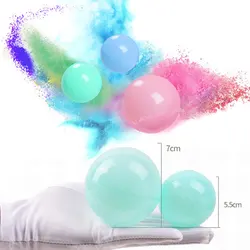Bolas oceánicas blandas de plástico seguro para piscina y juego