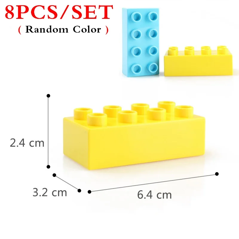 8PCS Random Color