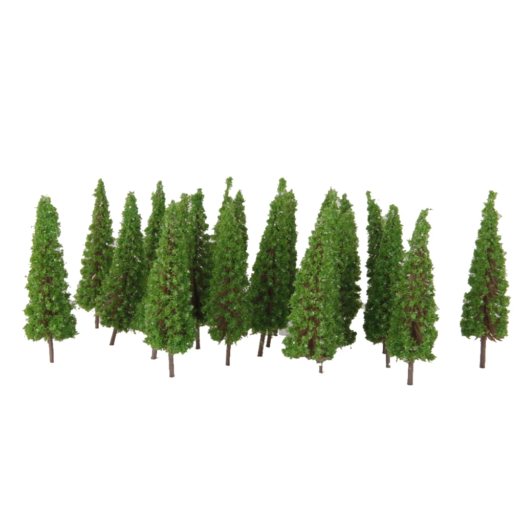 50 pcs Train Layout Model Tree 1:100 HO OO Scale Garden Wargame Diorama Scenery 50 pcs Train Layout Model Tree 1:100 HO OO Scale Garden Wargame Diorama Scenery