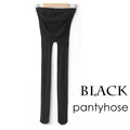 black pantyhose