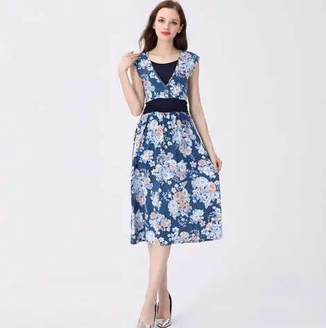 Sleeveless Blue