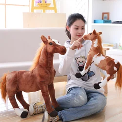 Juguete de peluche caballo realista – Regalo cumpleaños infantil
