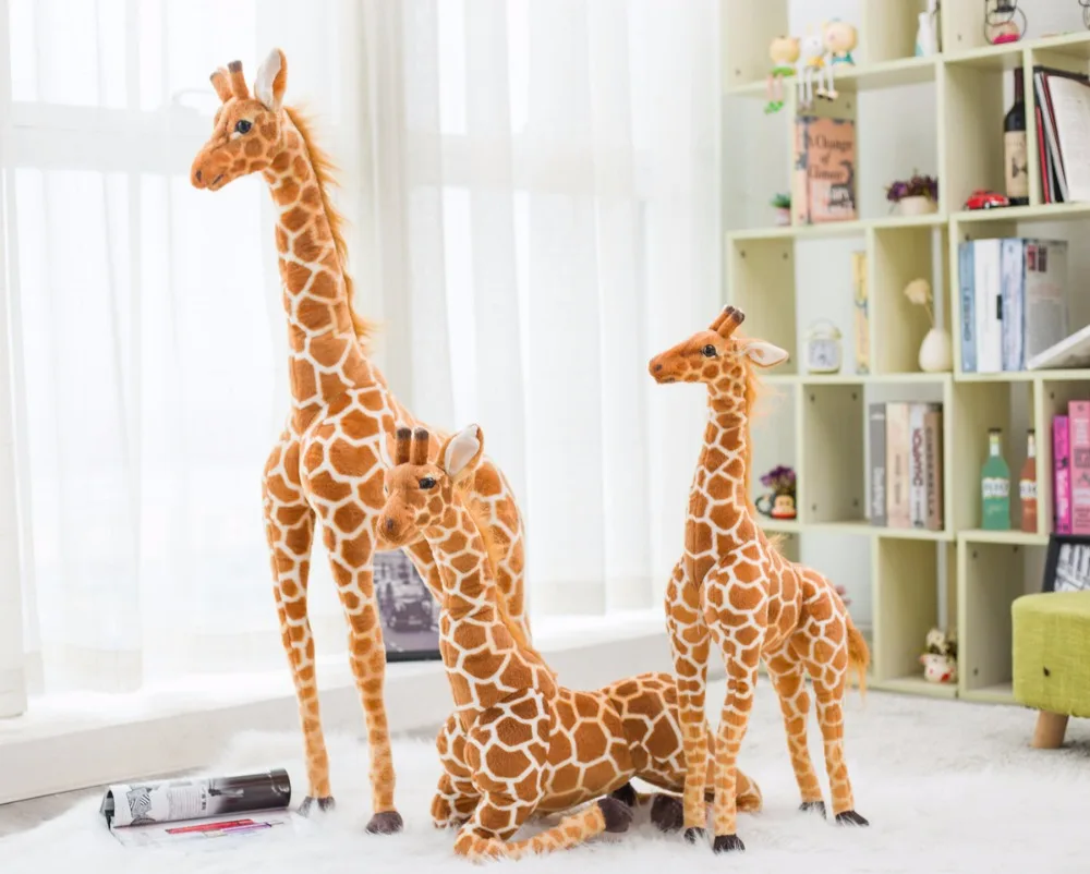 Peluche jirafa suave de felpa, juguete para regalar - imagen 3