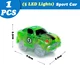 Green sports car