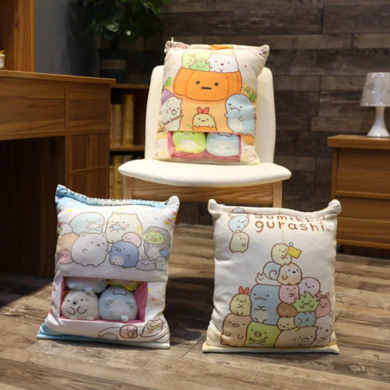 Sumikko Gurashi Pudín peluche de felpa suave para niños y niñas - imagen 4