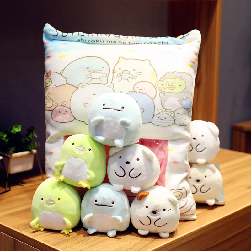 Sumikko Gurashi Pudín peluche de felpa suave para niños y niñas - imagen 2