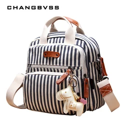 Mochila pañales bebé multifunción con adornos de caballo